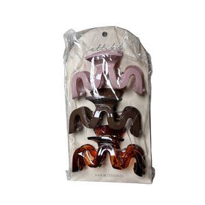 Ettica Claw Clips Hair Accessories 3 Pack